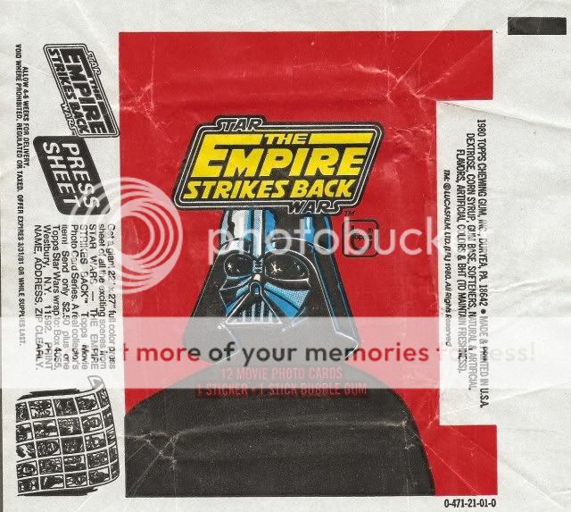 TOPPS EMPIRE STRIKES BACK