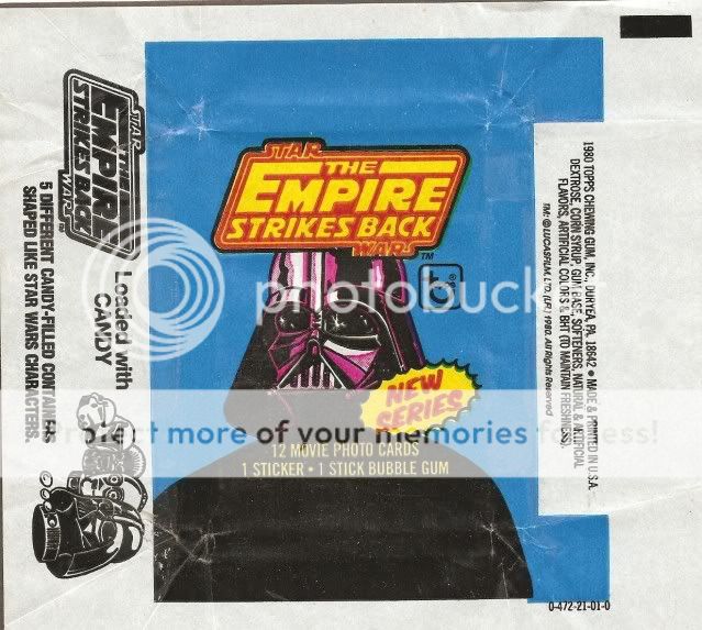 TOPPS EMPIRE STRIKES BACK 1980