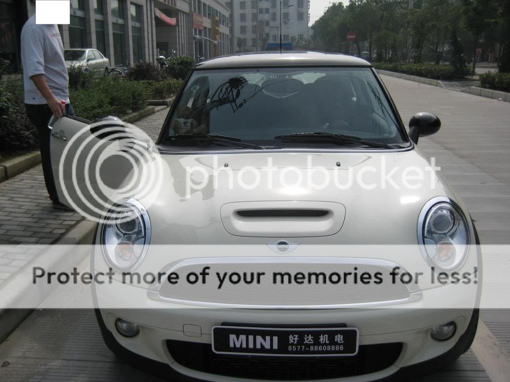> mini cooper s 胡椒白作业